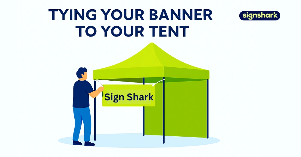 Tying Your Banner to Your Tent